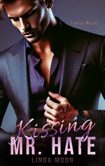 book cover - Linda Moon: Kissing Mr. Hate
